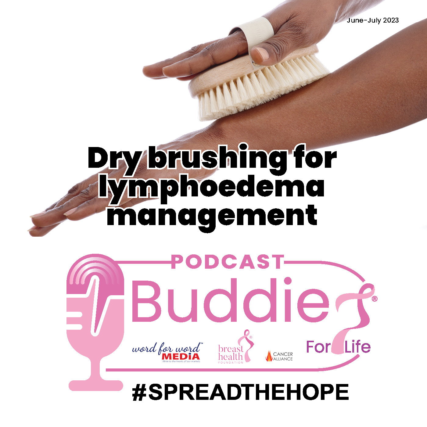 Dry brushing for lymphoedema management episode artwork