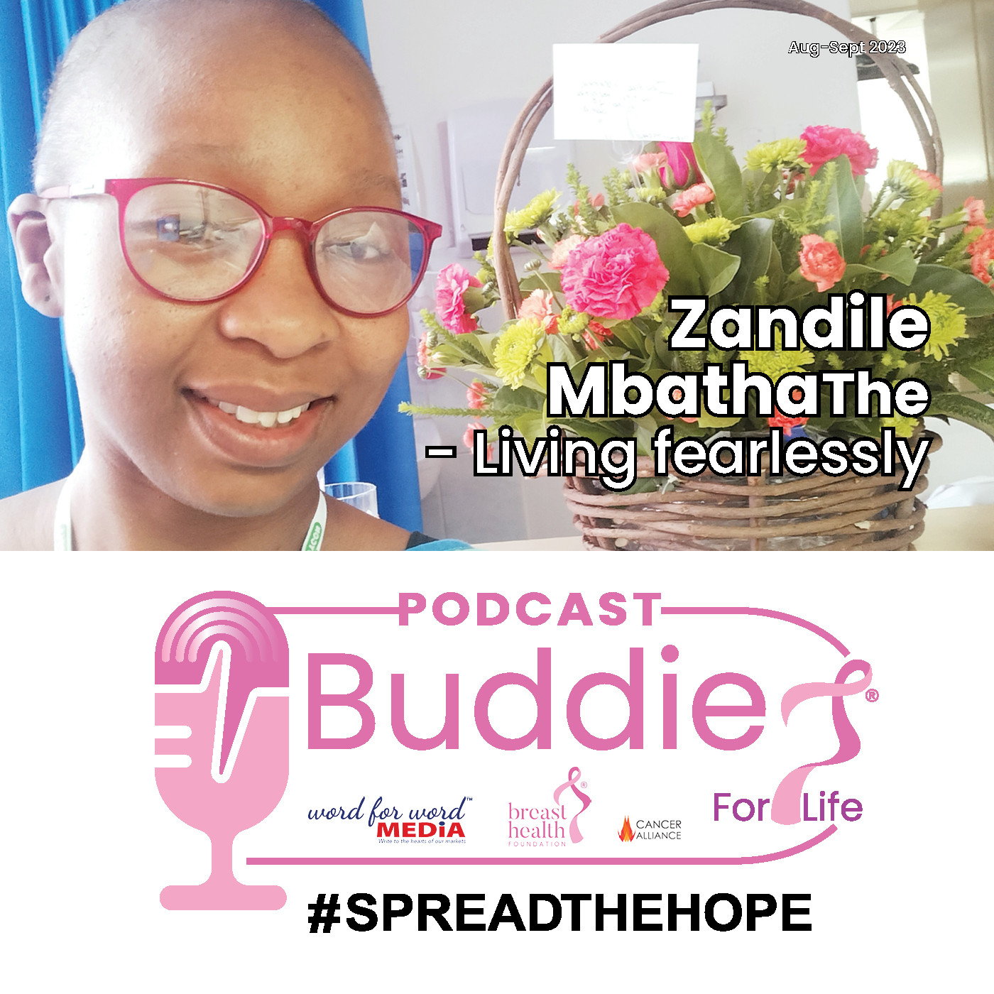Zandile Mbatha - living fearlessly episode artwork