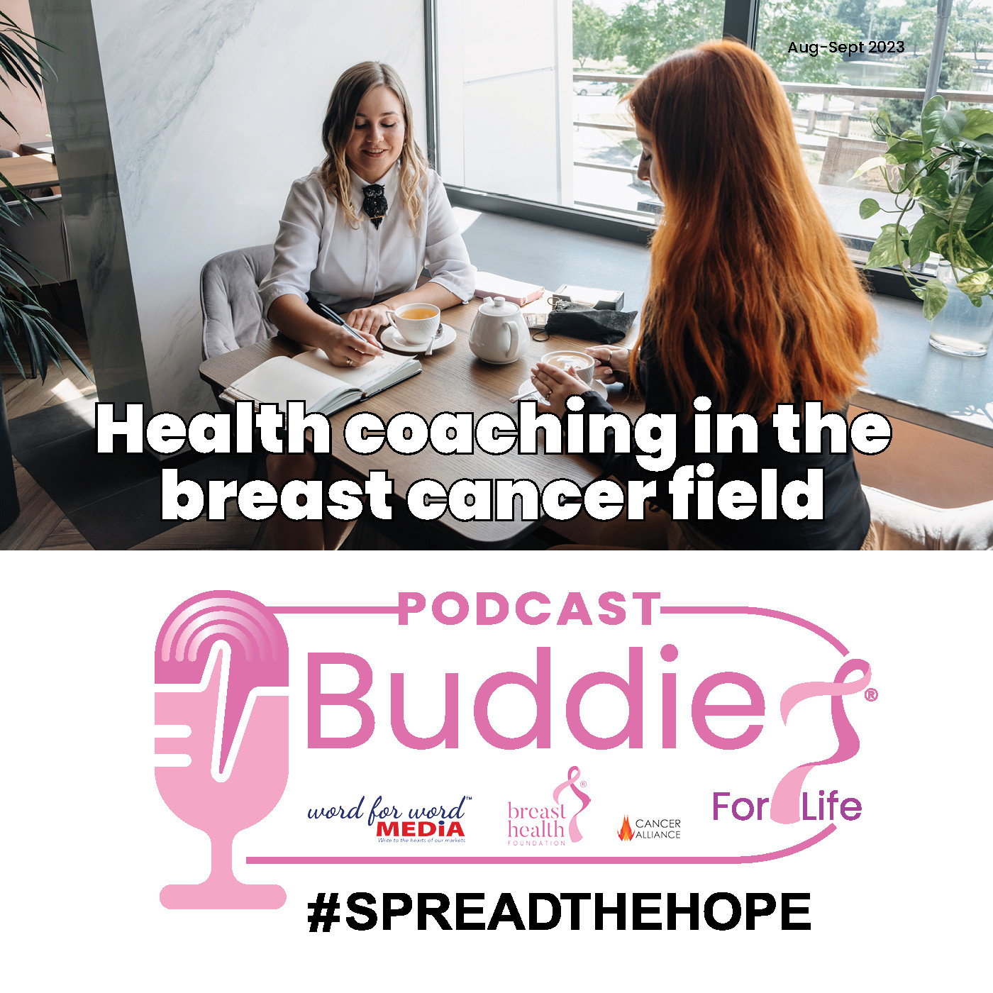 Health coaching in the breast cancer field episode artwork