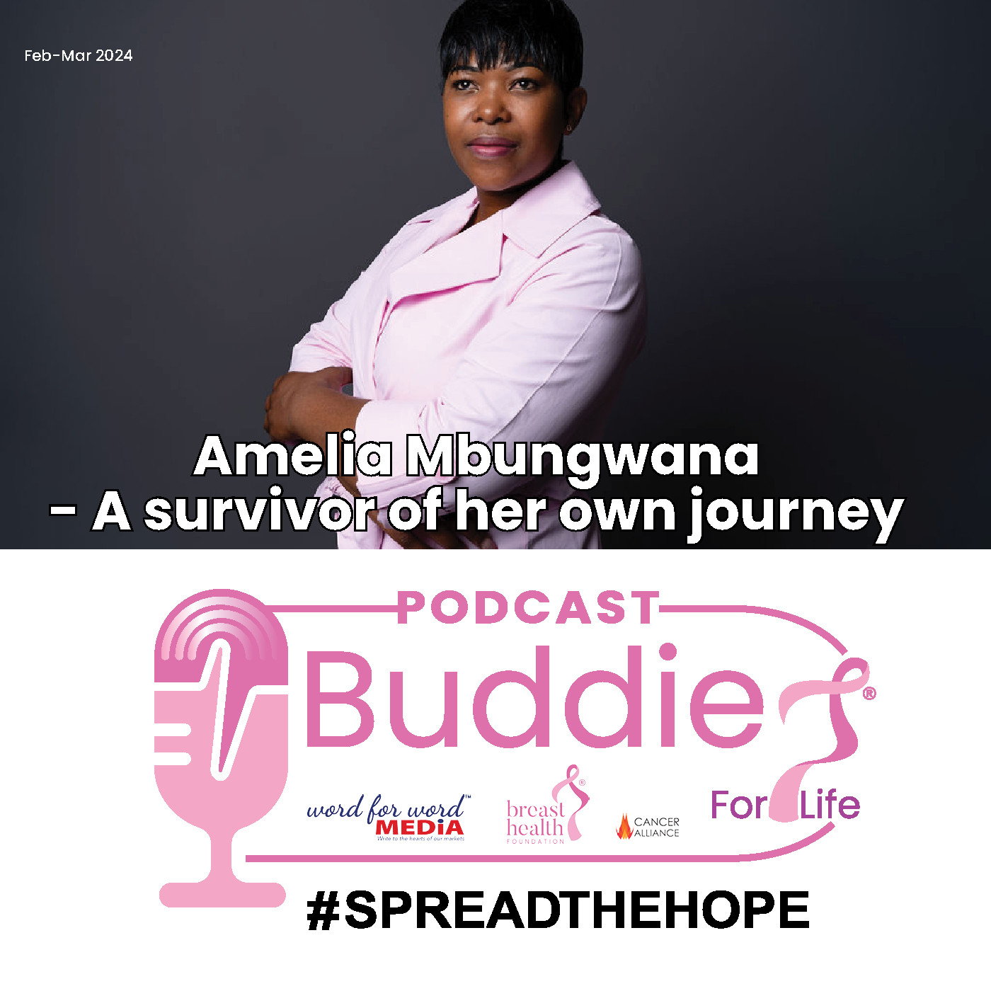 Amelia Mbungwana - a survivor of her own journey episode artwork