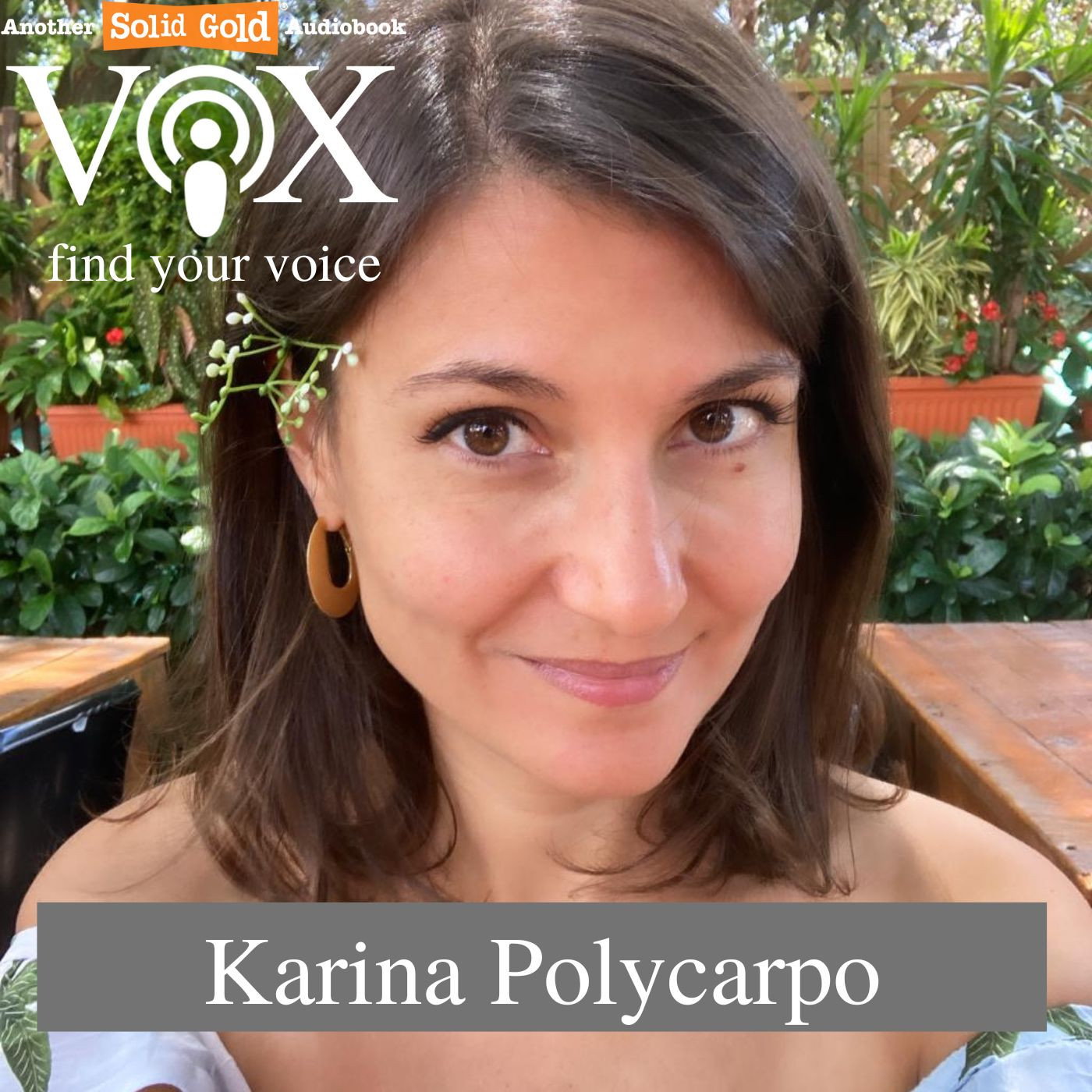 Karina Polycarpo | Vox - find your Audiobook voice episode artwork