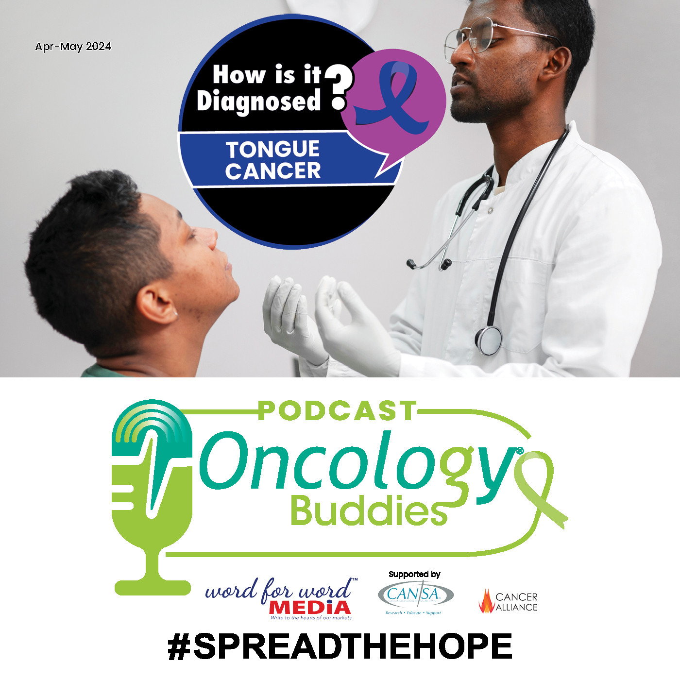 How is tongue cancer diagnosed?