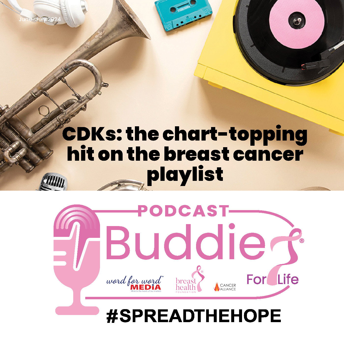 CDKs - the chart-topping hit on the breast cancer playlist episode artwork
