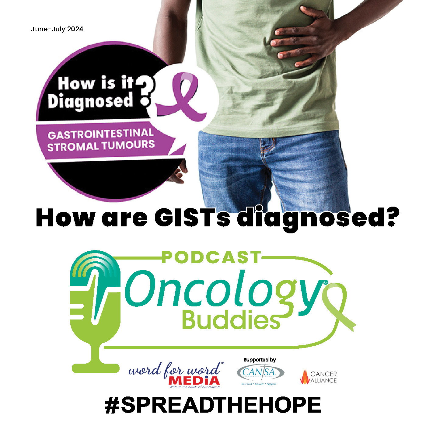 How are GISTs diagnosed?