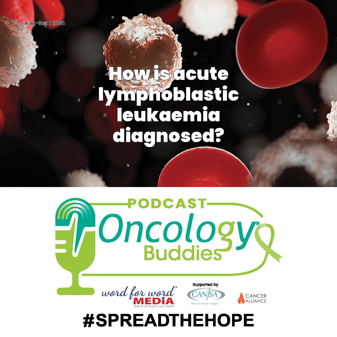 How is acute lymphoblastic leukaemia diagnosed?