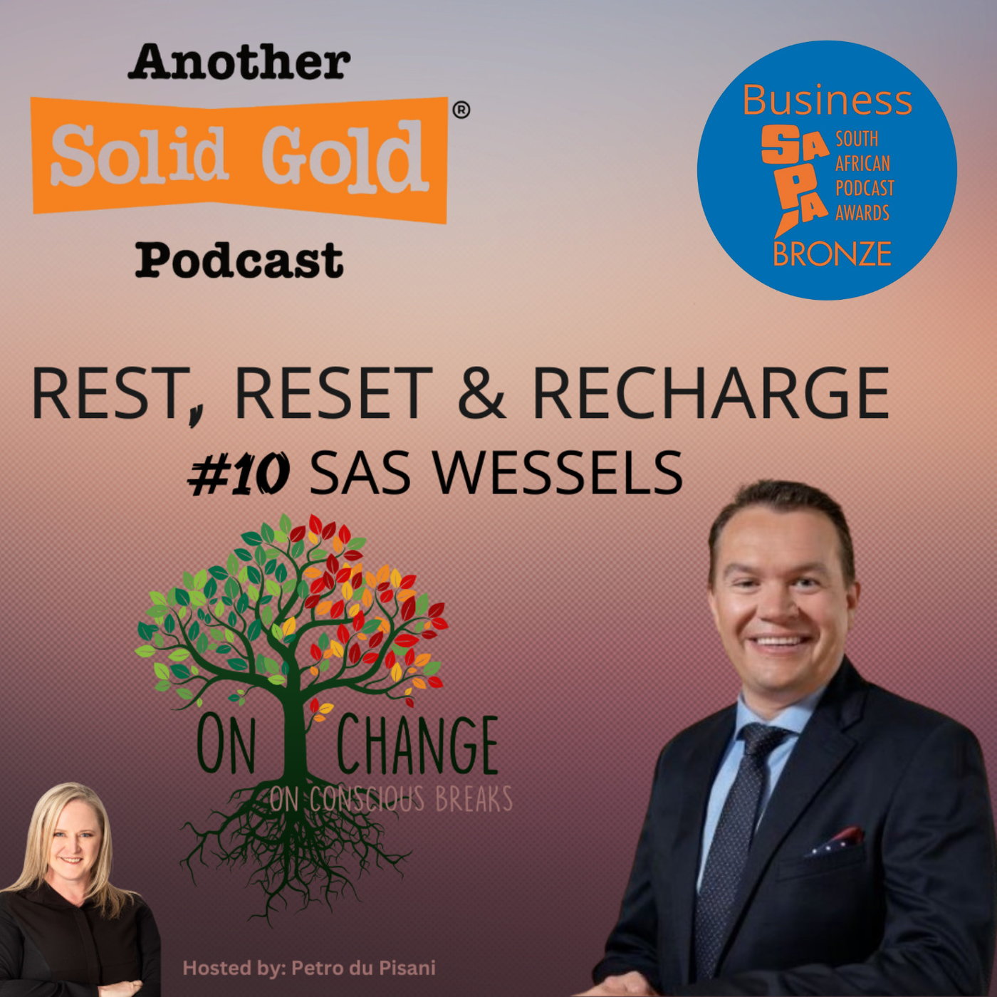 #036 Rest, Reset, and Recharge | Sas Wessels episode artwork