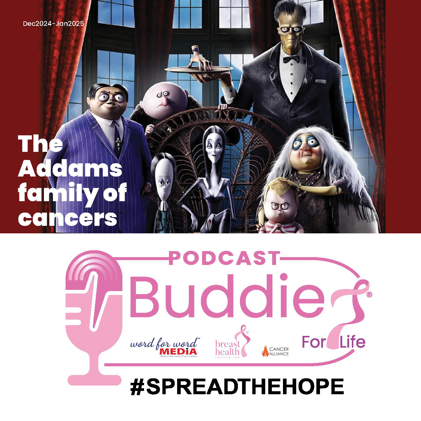 The Addams family of cancers episode artwork