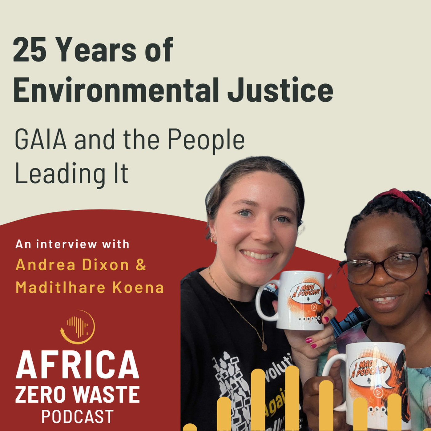 25 Years of Environmental Justice - GAIA and the People Leading It | Andrea Dixon and Maditlhare Koena