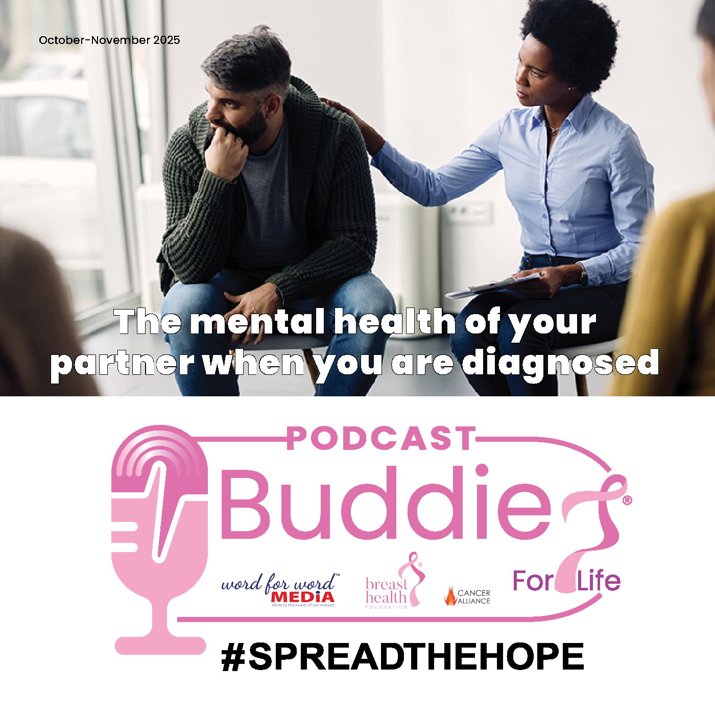 The mental health of your partner when you are diagnosed episode artwork