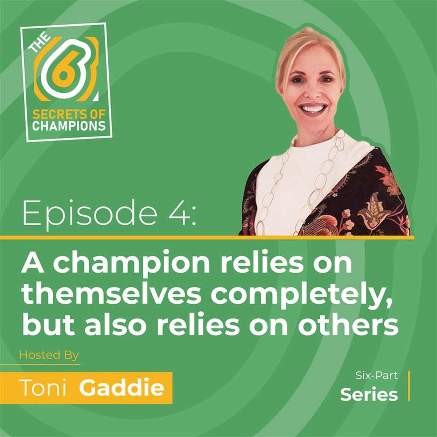 A champion relies on themselves completely, but also relies on others episode artwork