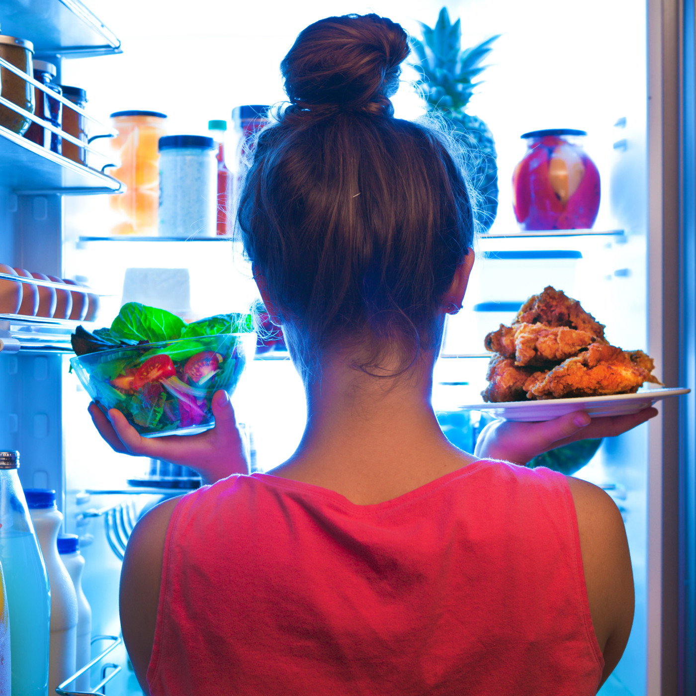 Fight the call of the fridge!