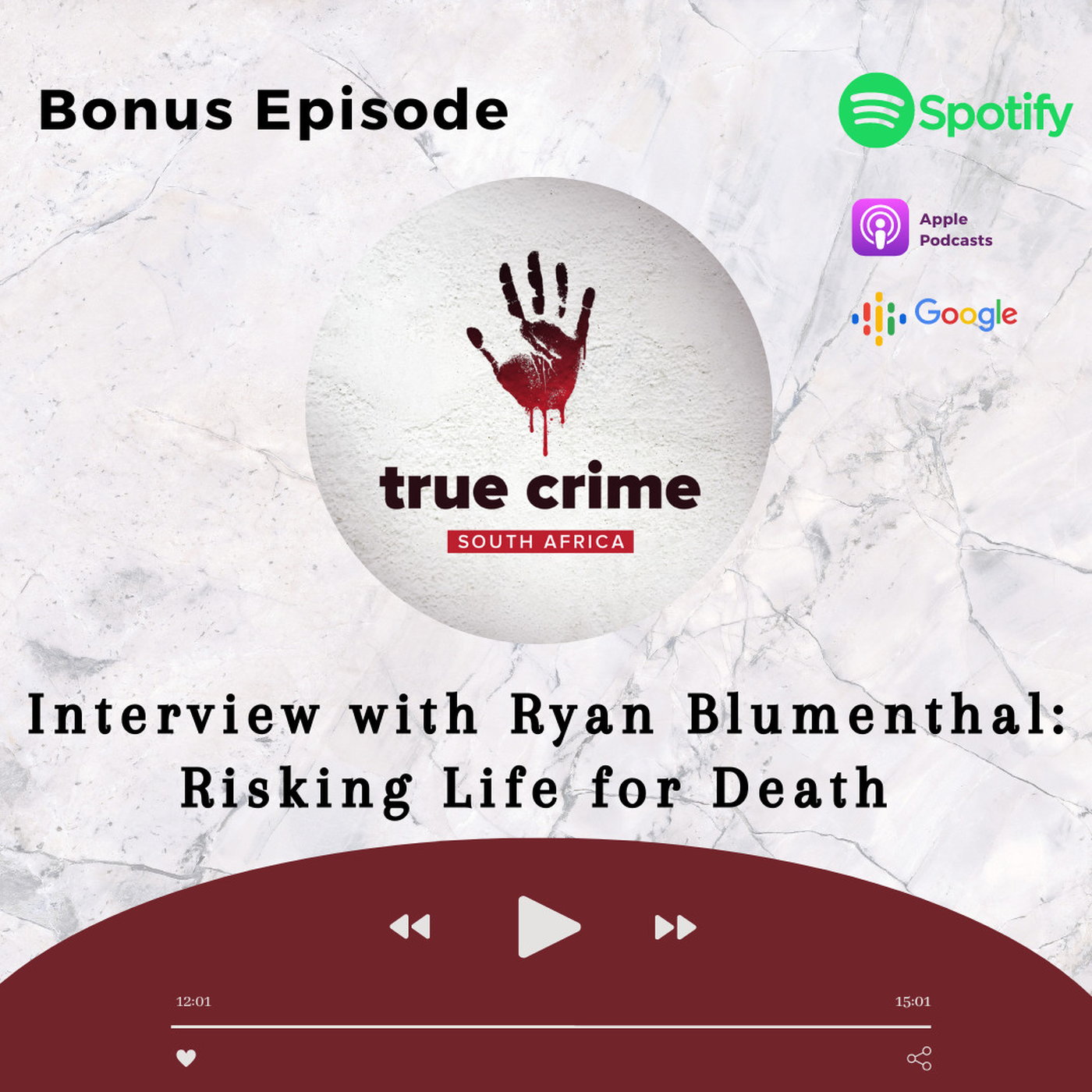 Bonus Episode: Interview - Ryan Blumenthal Author of Risking Life for Death