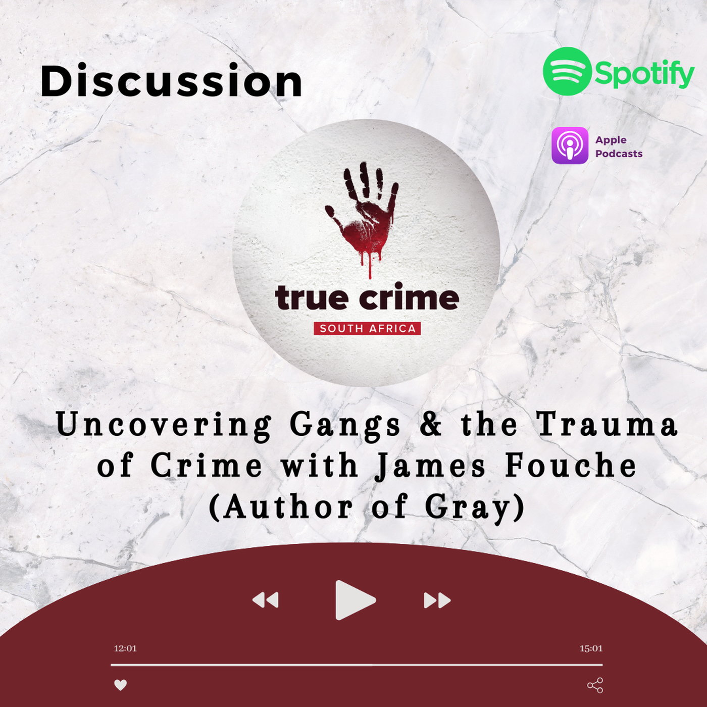 Discussion: Uncovering Gangs & the Trauma of Crime with James Fouche