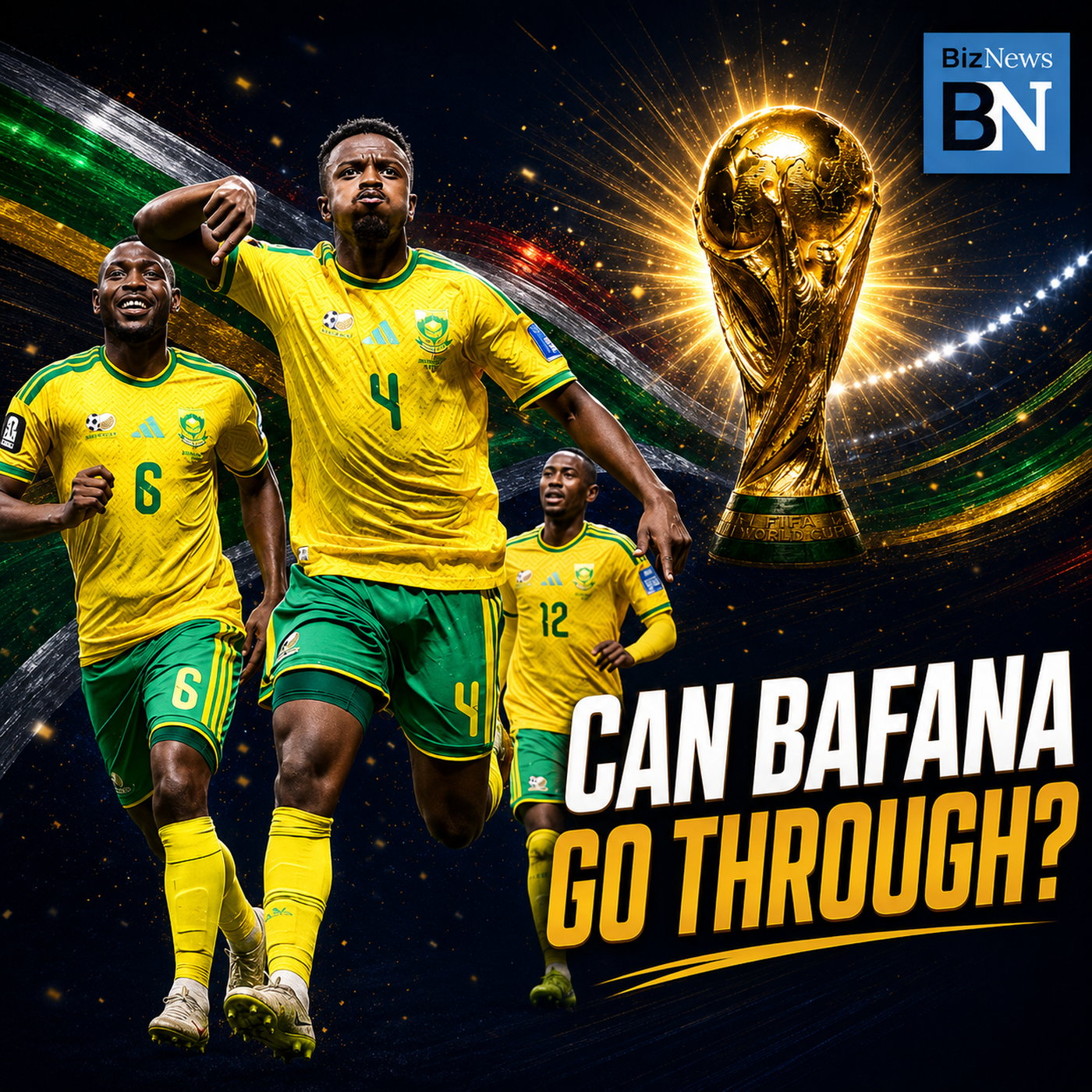 Bafana Bafana's moment of truth: Every path to the World Cup knockouts — and how likely each one is episode artwork