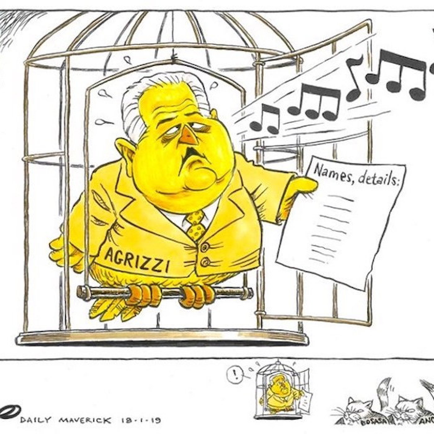 Nutshell: Agrizzi - chess master or genuine; O’Sullivan’s unwavering mission; Trump Impeachment? WeWork or WeDon'tWork episode artwork