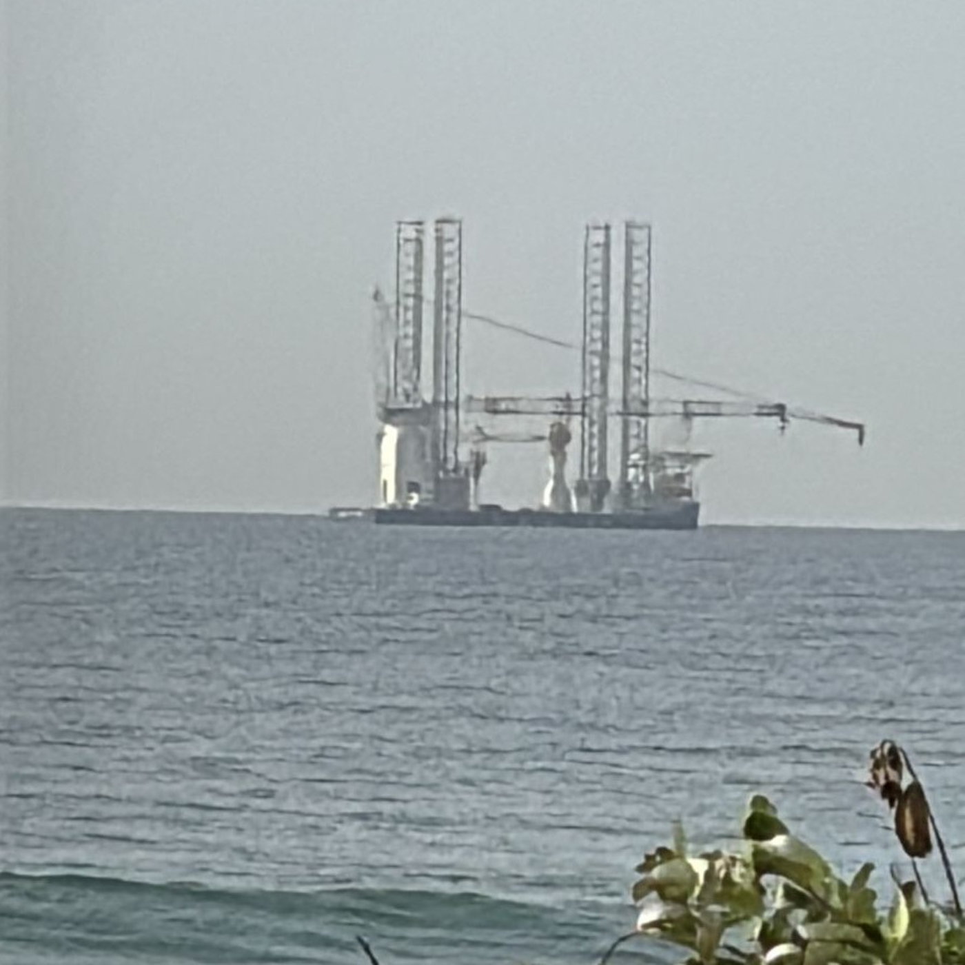 What's that massive floating object off the coast of Umhlanga?