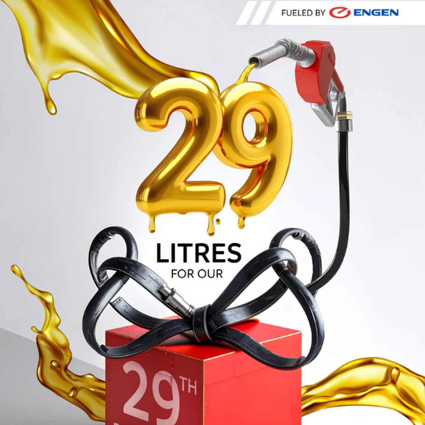 We're giving KZN 29 litres of fuel for our 29th birthday!