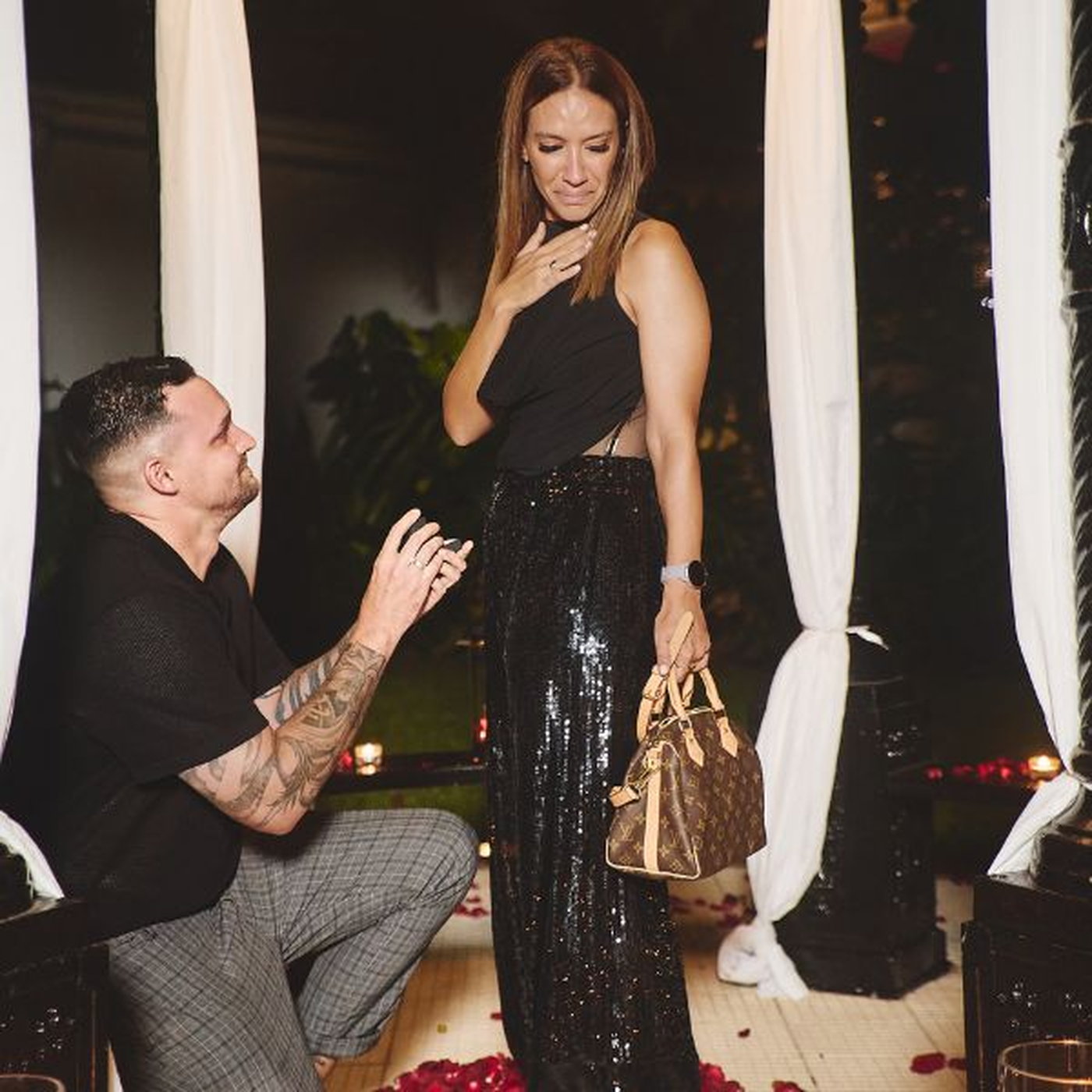 Stacey Norman’s fairytale proposal that left us in tears