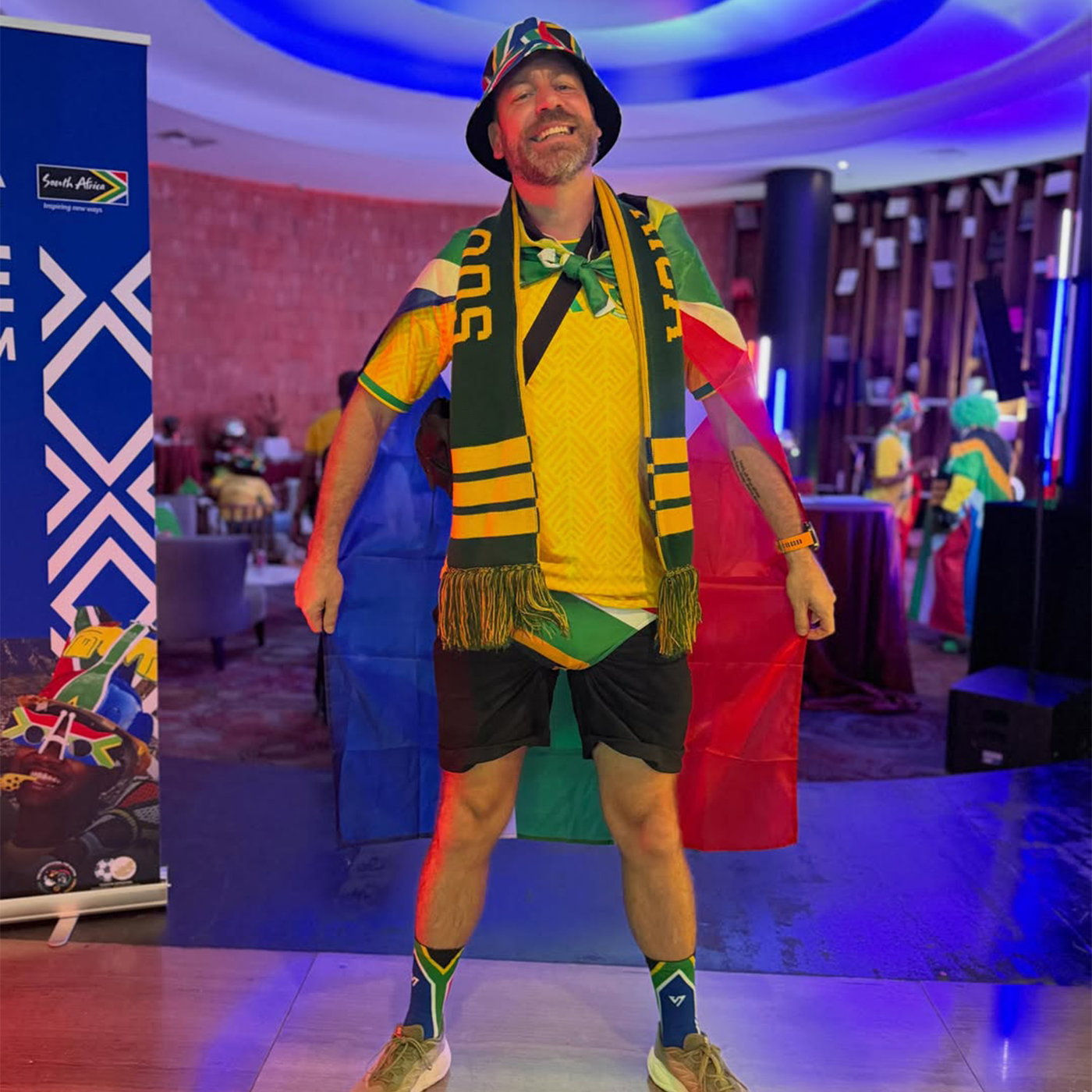 Rory Petzer reports from the ground after Bafana Bafana’s World Cup win - Carol Ofori