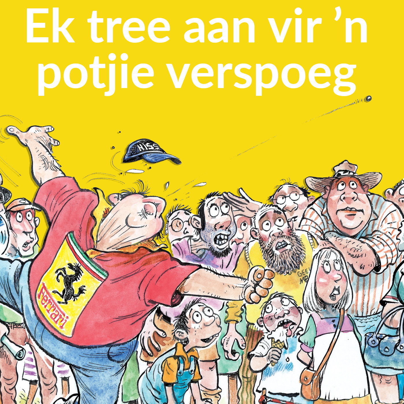 18. Ek tree aan vir 'n potjie verspoeg... Met Toast Coetzer