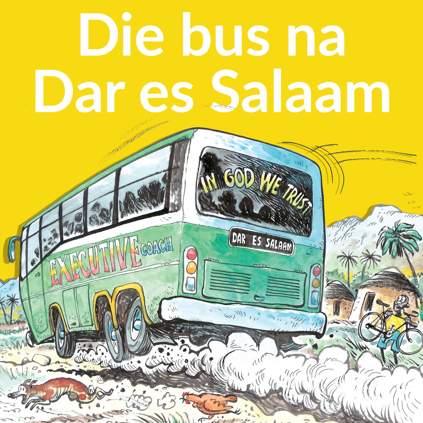 15. Die bus na Dar es Salaam. Met Esma Marnewick