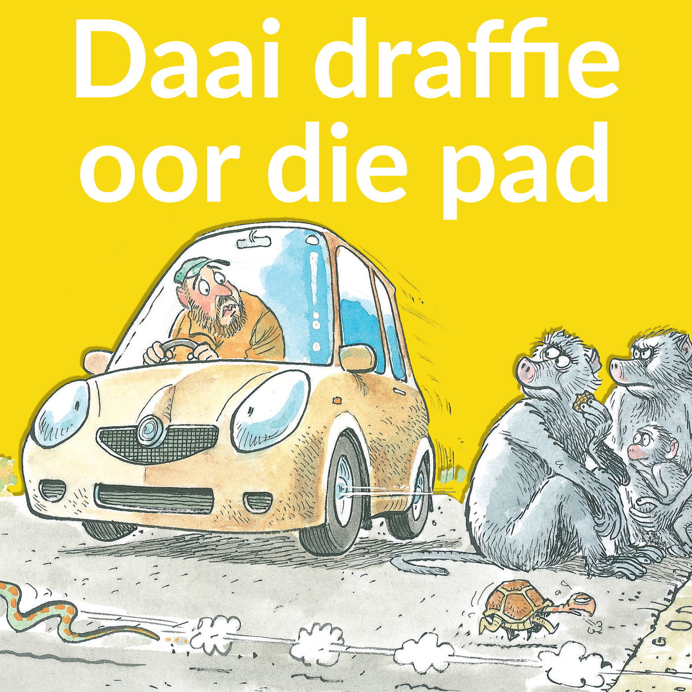 2. Daai draffie oor die pad. Met Toast Coetzer