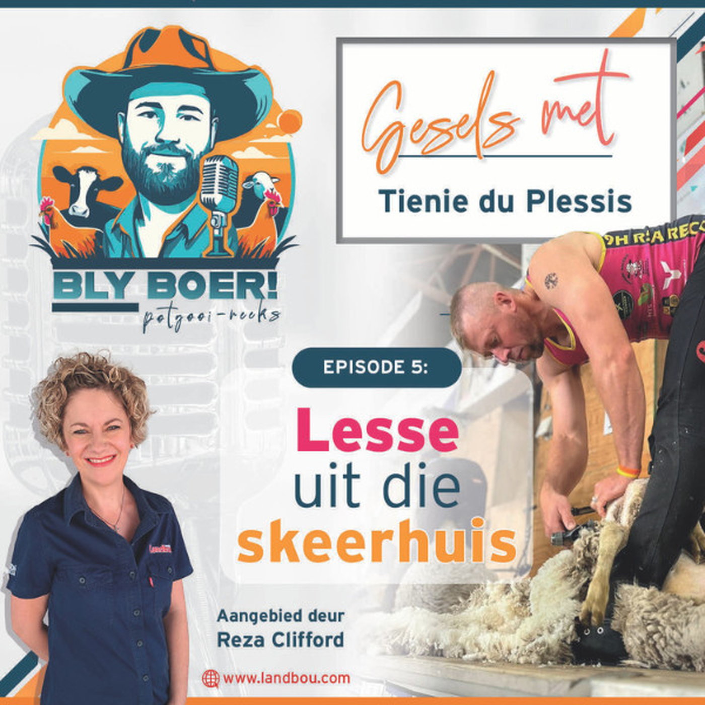 Lesse uit die skeerhuis – Tienie du Plessis episode artwork