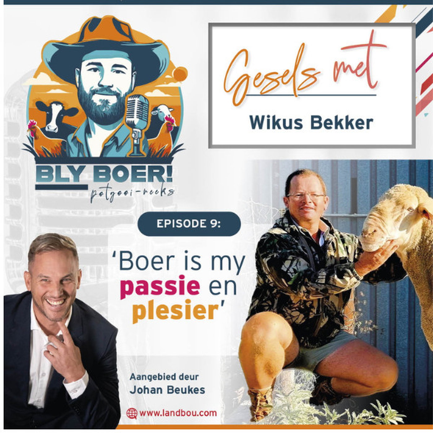 ‘Boer is my passie en plesier’ – Wikus Bekker episode artwork