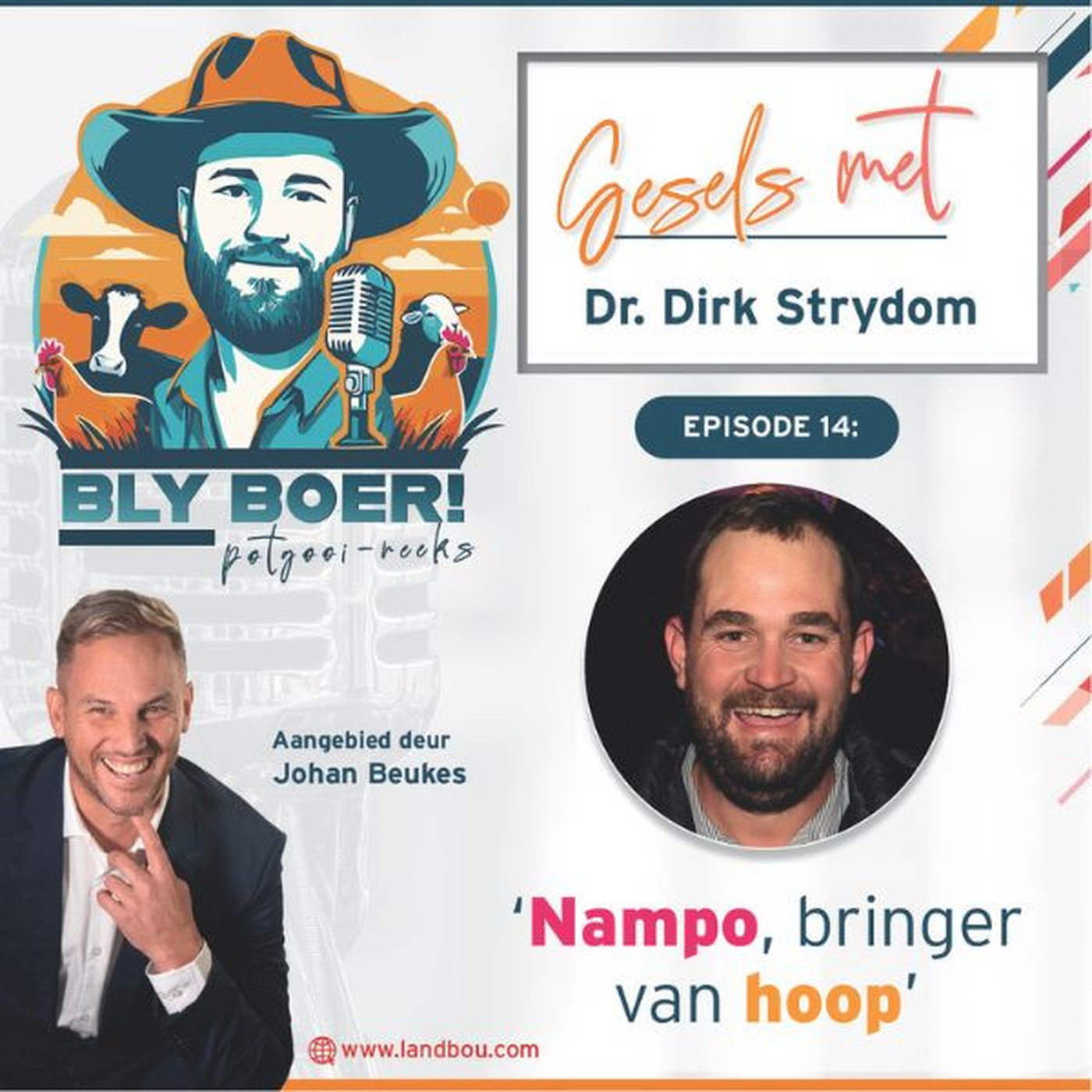 ‘Nampo, bringer van hoop’ - Dr. Dirk Strydom episode artwork