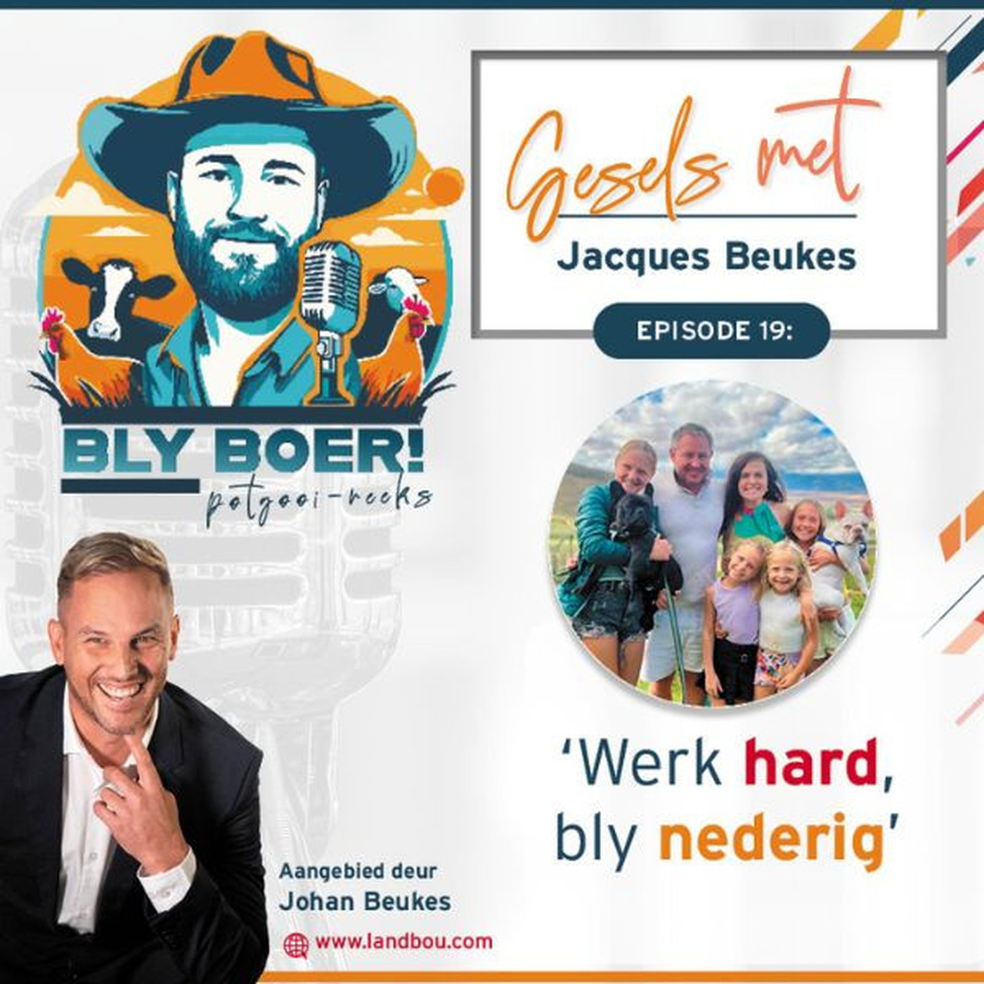 ‘Werk hard, bly nederig’ – Jacques Beukes episode artwork