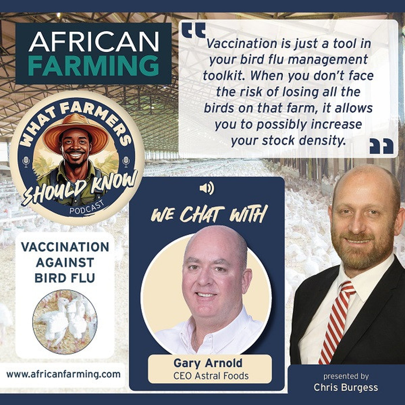 Vaccination against bird flu: How did we get here and why must this be done? episode artwork