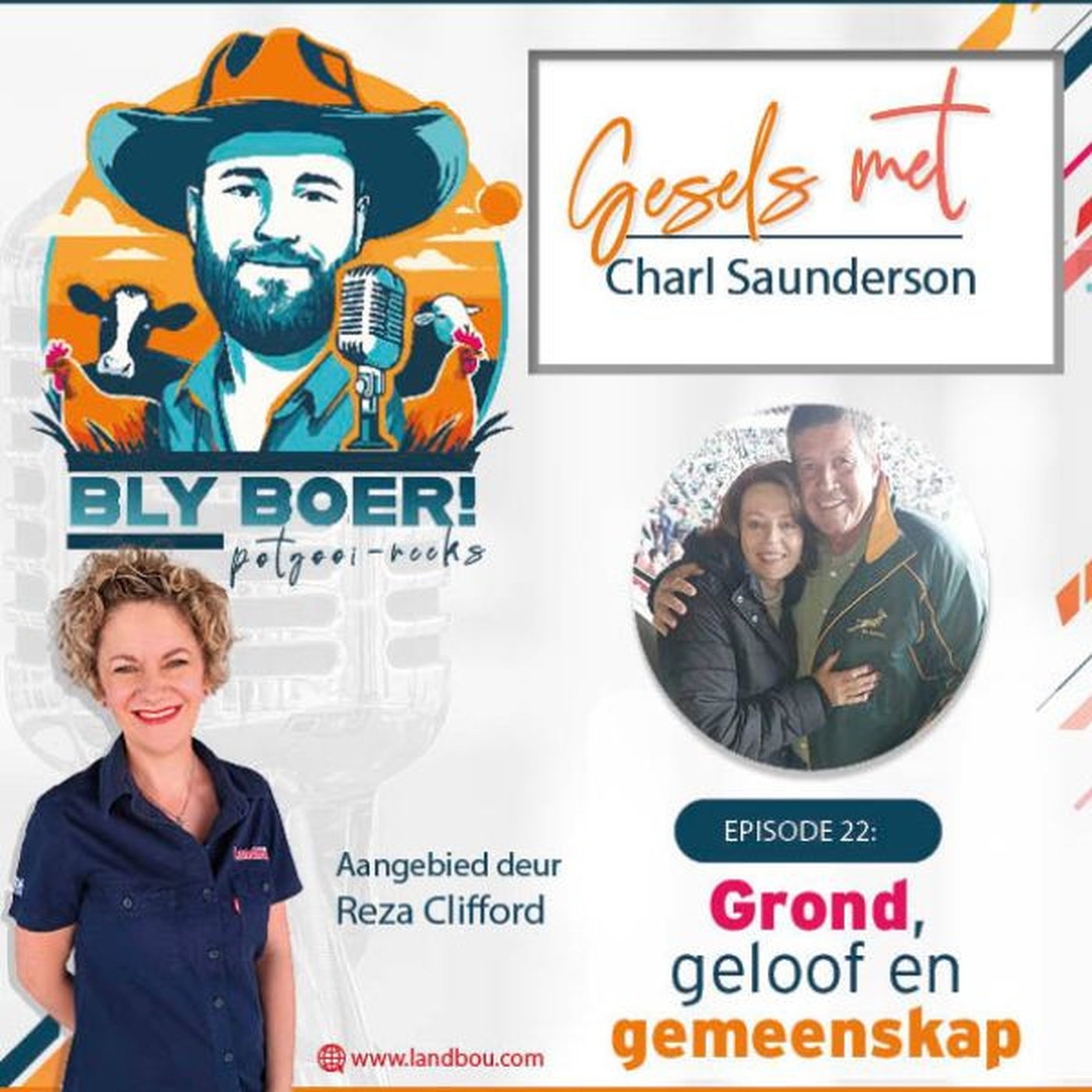 Grond, geloof en gemeenskap – Charl Saunderson episode artwork