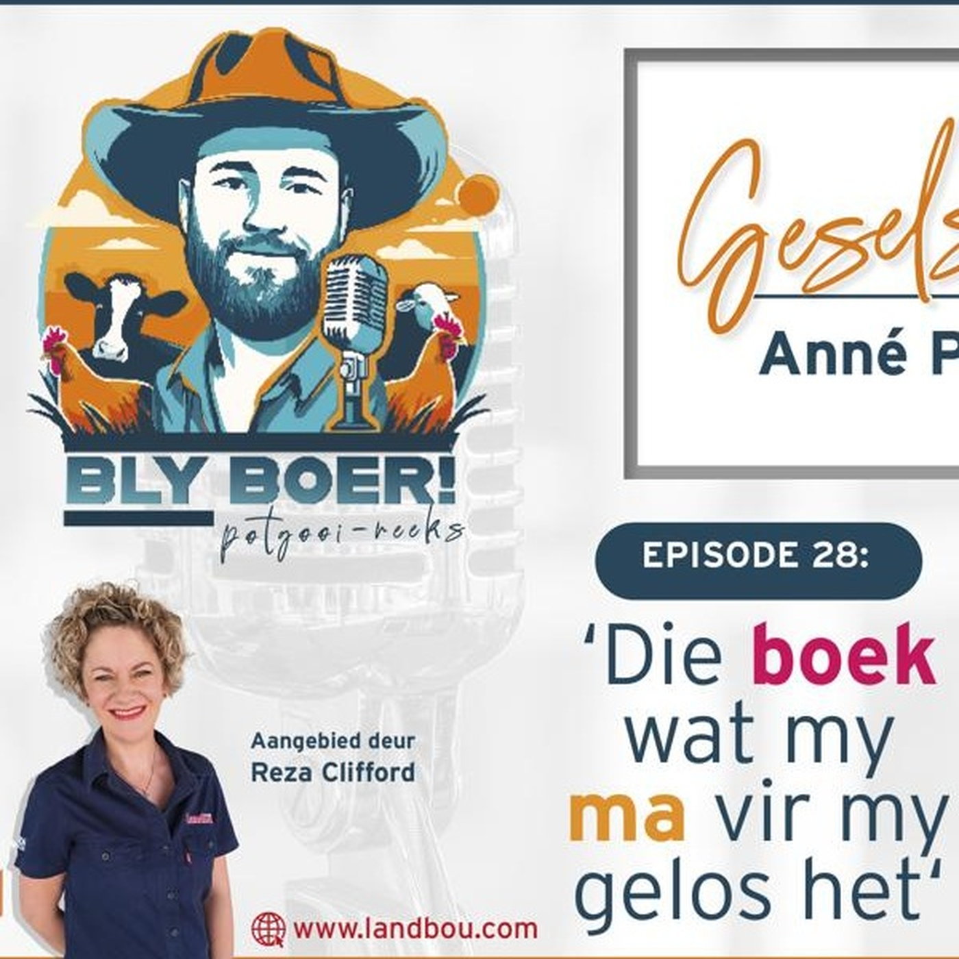Die boek wat my ma vir my gelos het’ – Anné Pretorius episode artwork