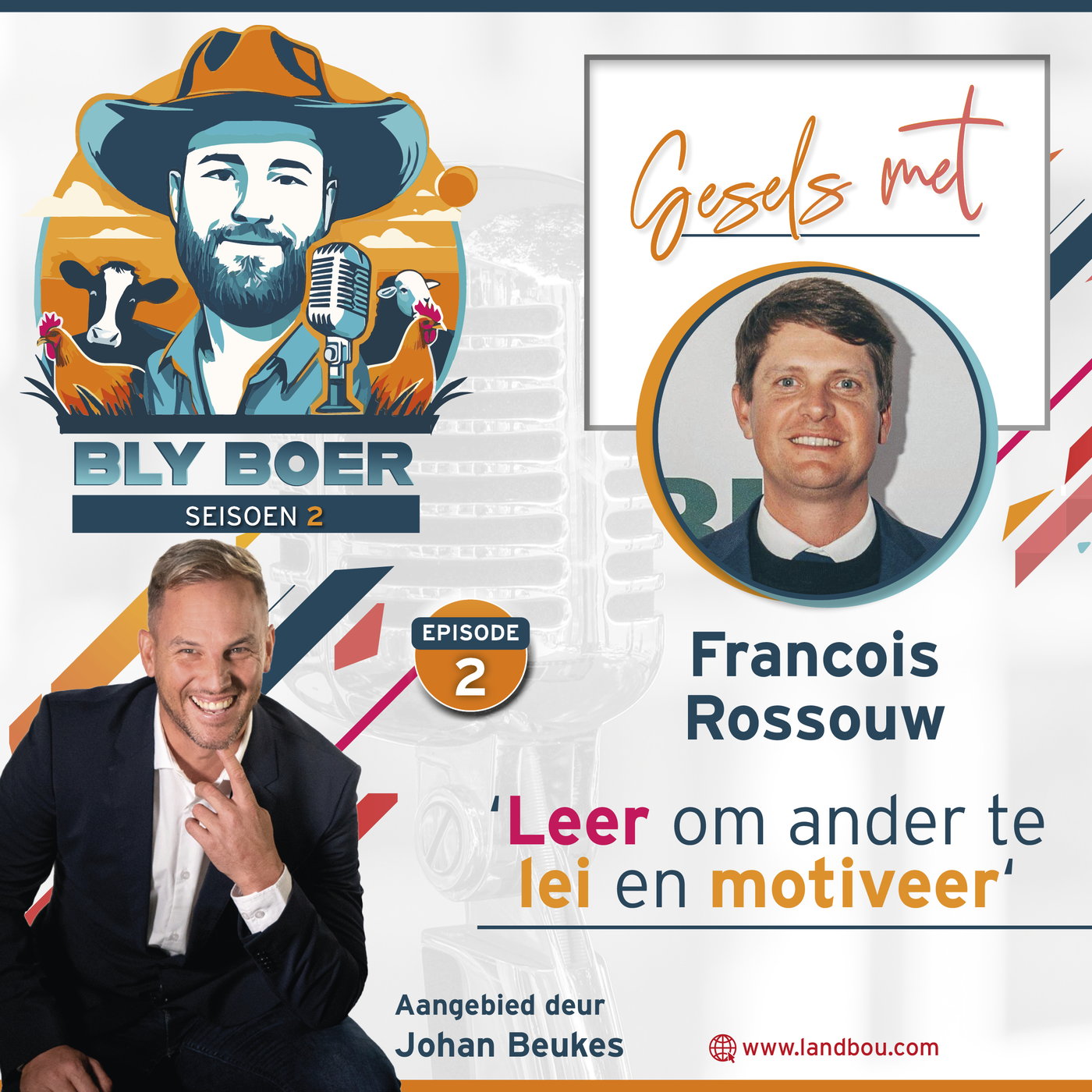 ‘Leer om ander te lei en motiveer’ – Francois Rossouw episode artwork