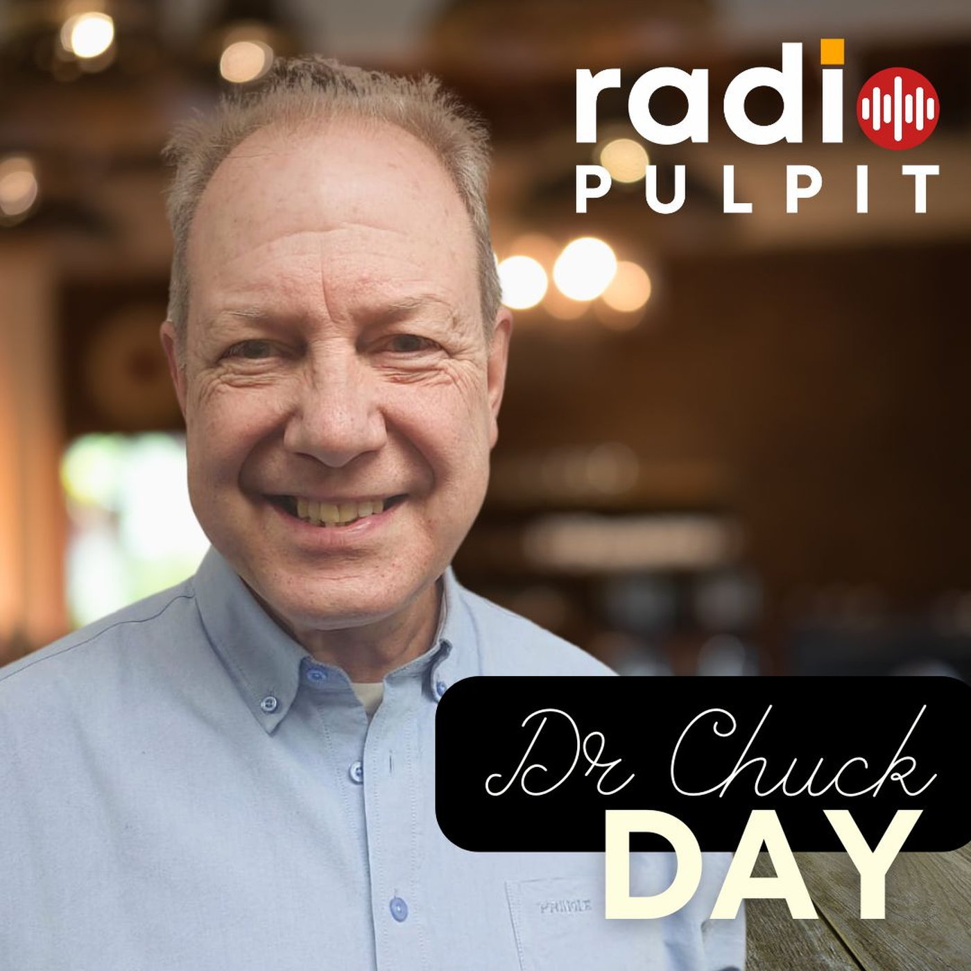 Dr Chuck Day - Be patient with yourself episode artwork