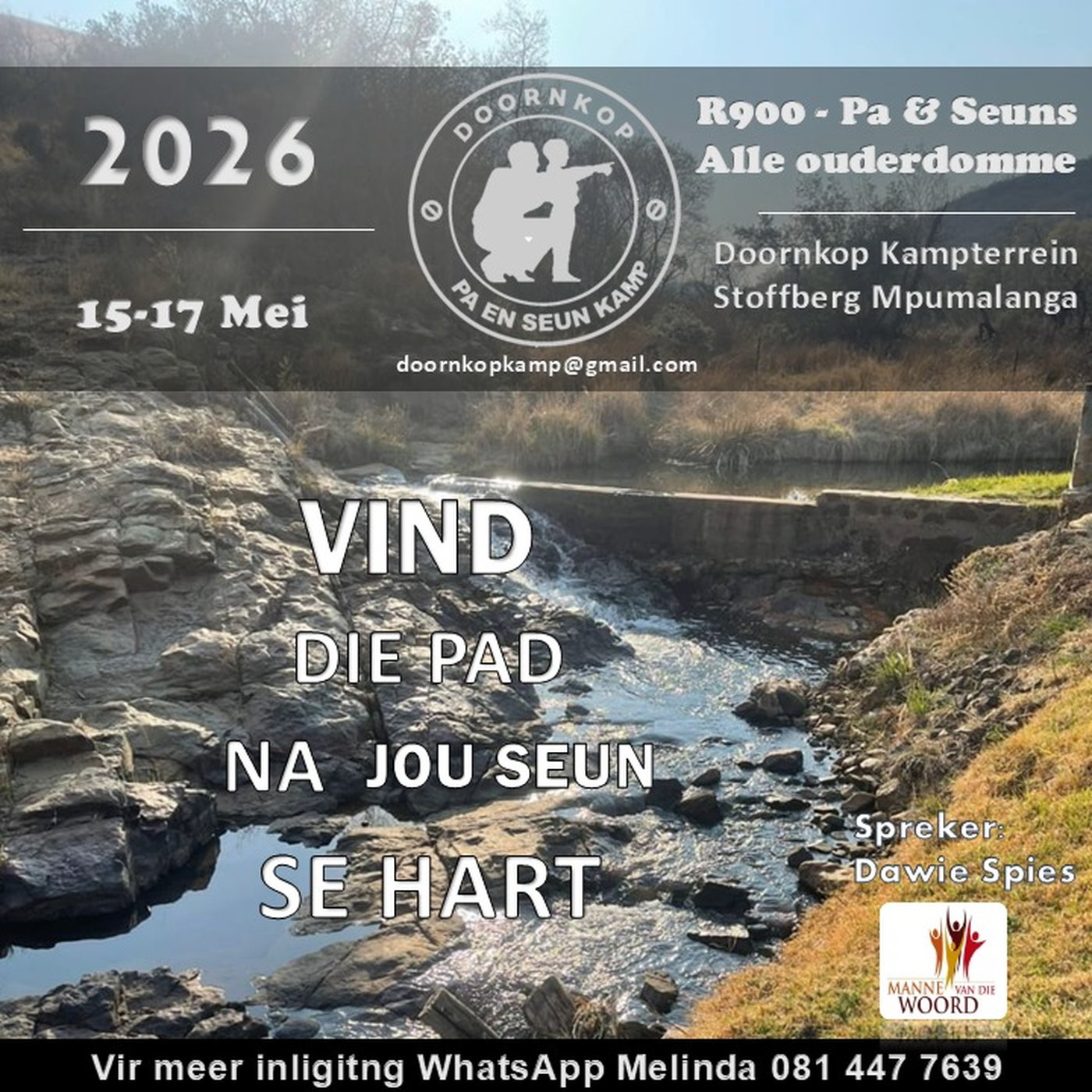Wat n wonderlike onderhoud Pa en seun Manne kamp op Stofberg 15 -17 Mei 2026 episode artwork