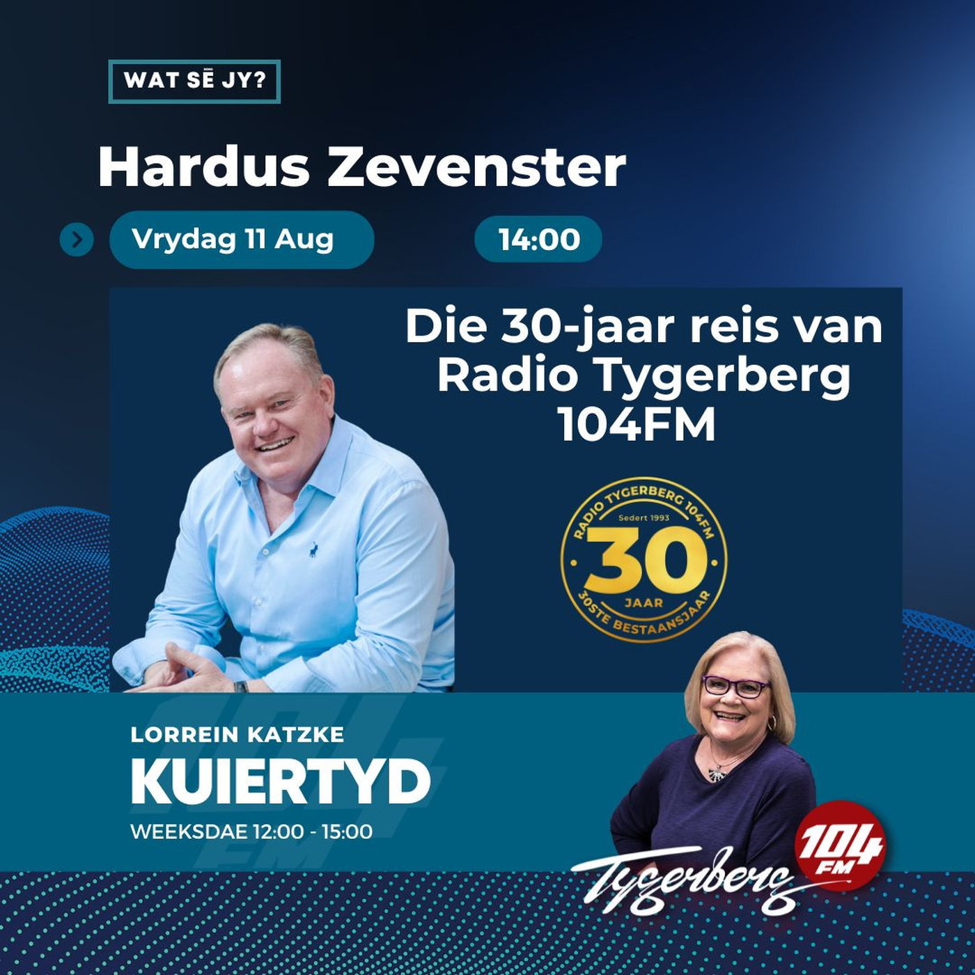 Wat sê jy? | Lorrein Katzke & Hardus Zevenster