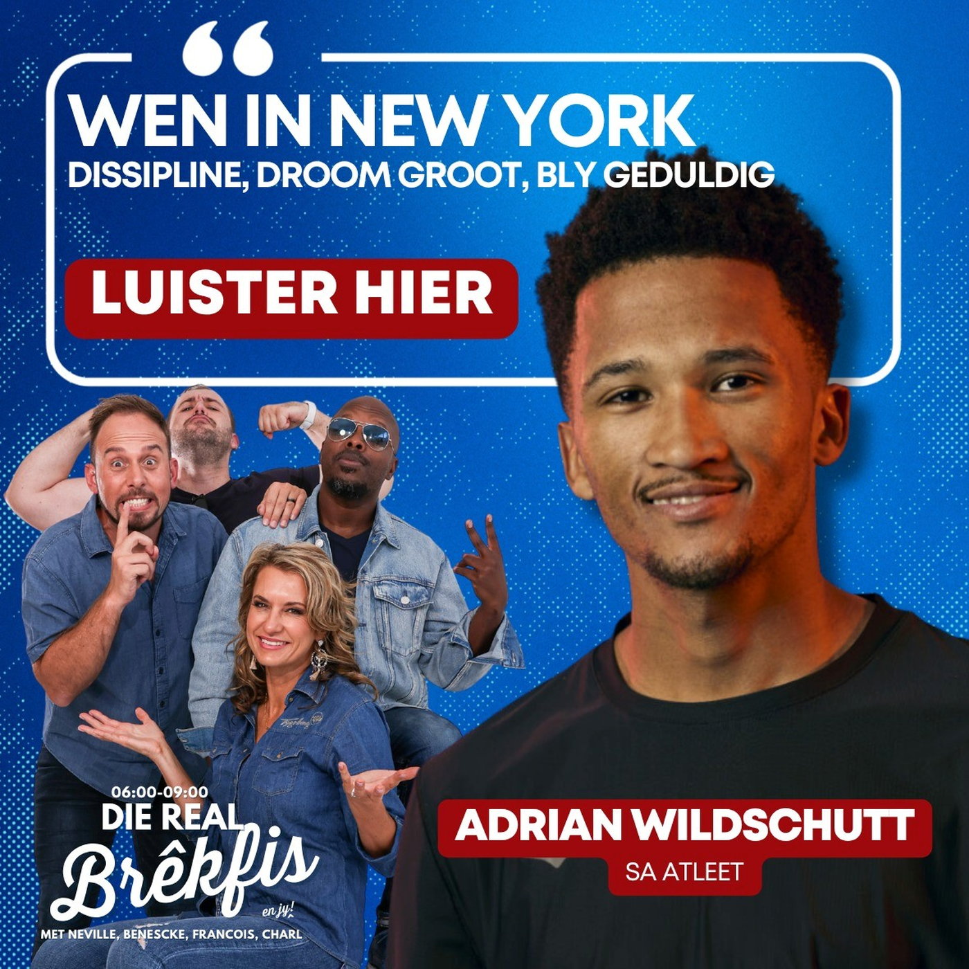 New York Marathonwenner | ADRIAN WILDSCHUTT episode artwork