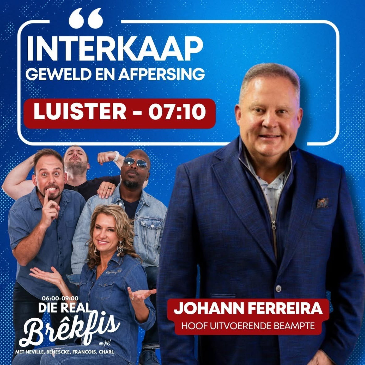 Geweld en afpersing | Johann Ferreira (HUB Interkaap) episode artwork