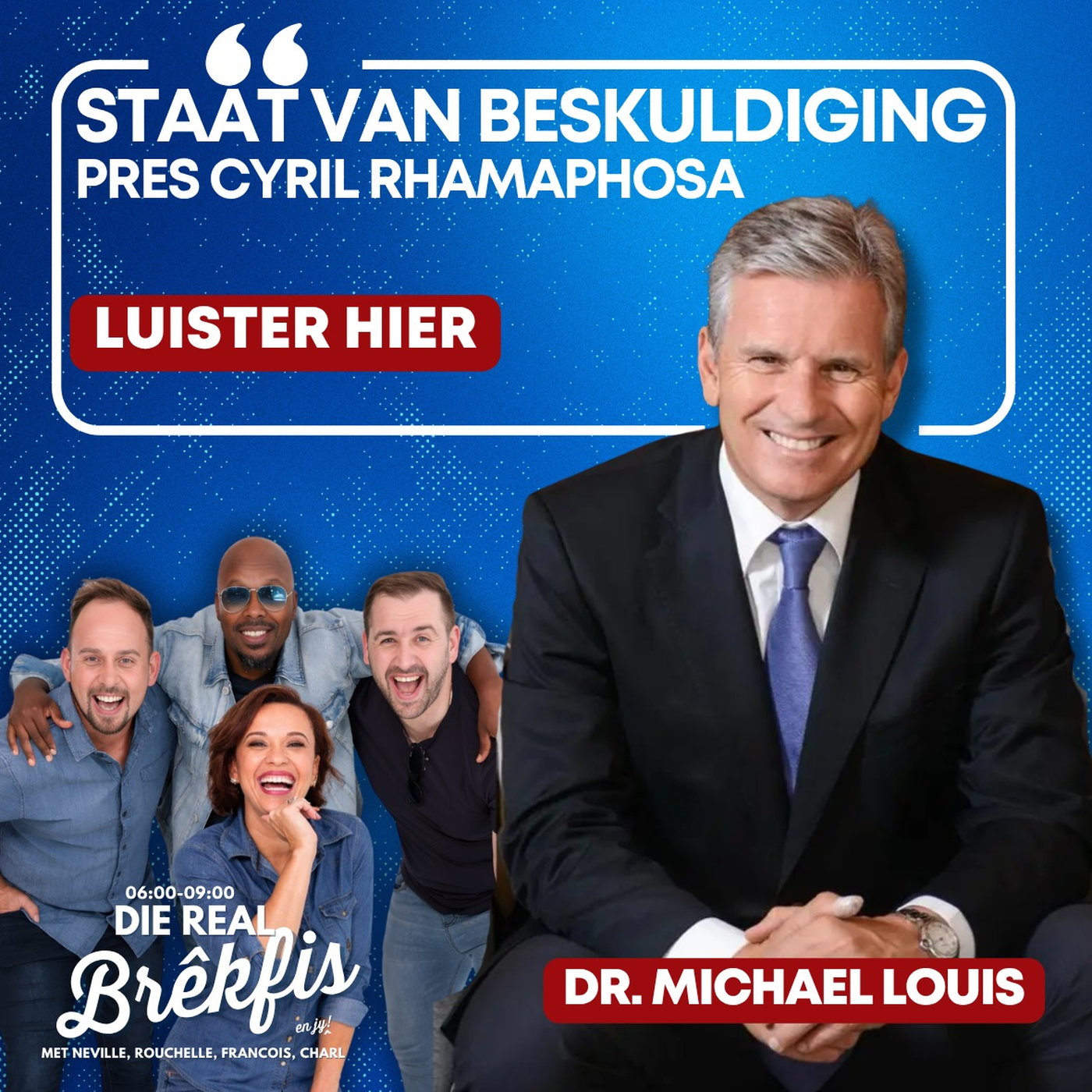 Staat van Beskuldiging | Dr. Michael Louis episode artwork