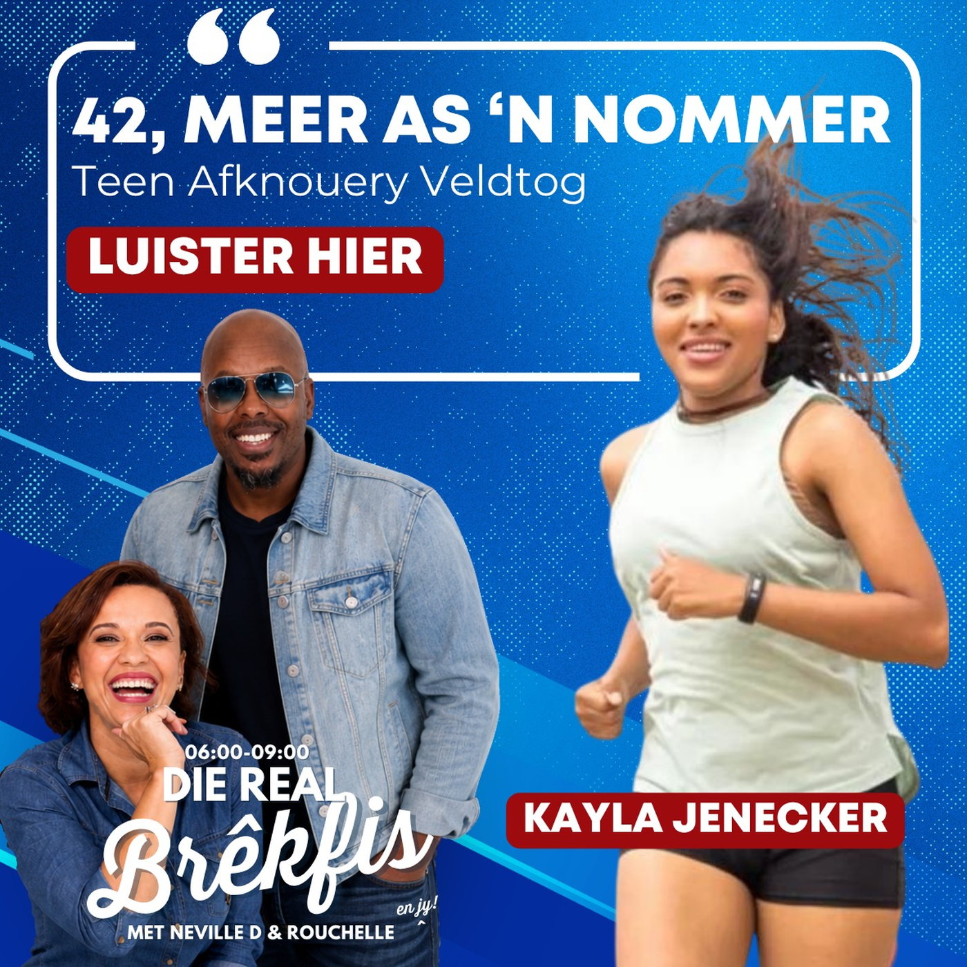 42, MEER AS NET N NOMMER | Kayla Jenecker episode artwork