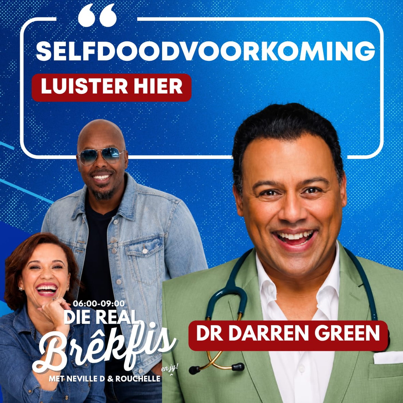 DIE REAL BRÊKFIS | Dr. Darren Green episode artwork