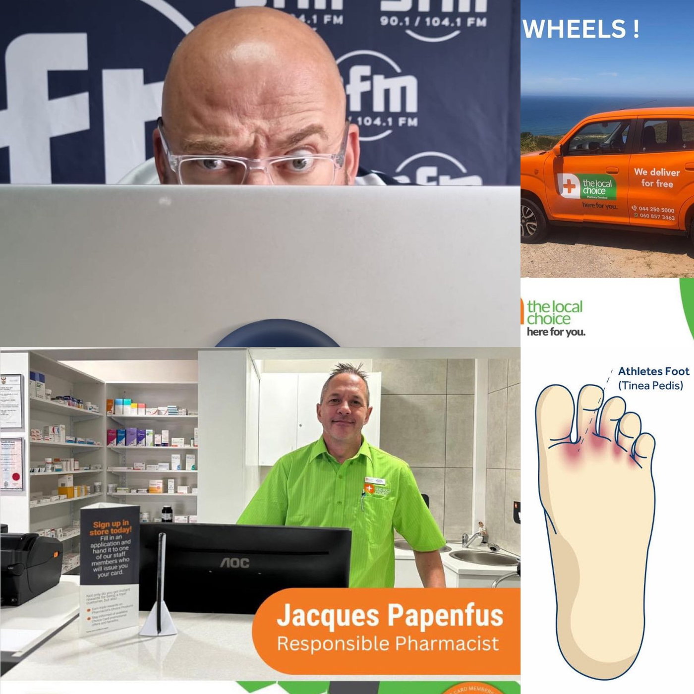 Gesonheidsfokus met The Local Choice Apteek - Atleetvoet episode artwork
