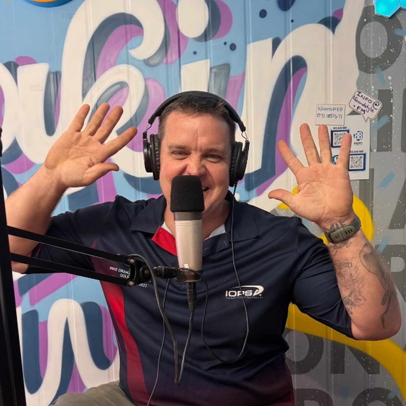 The man who keeps Chapman Plumbing flowing: Barry Chapman.