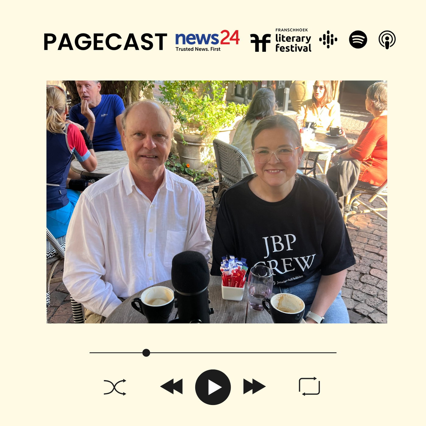 Pagecast takes Franschhoek Literary Festival 2025: “Places That Stay: Memory, Movement and the Stories We Tell”