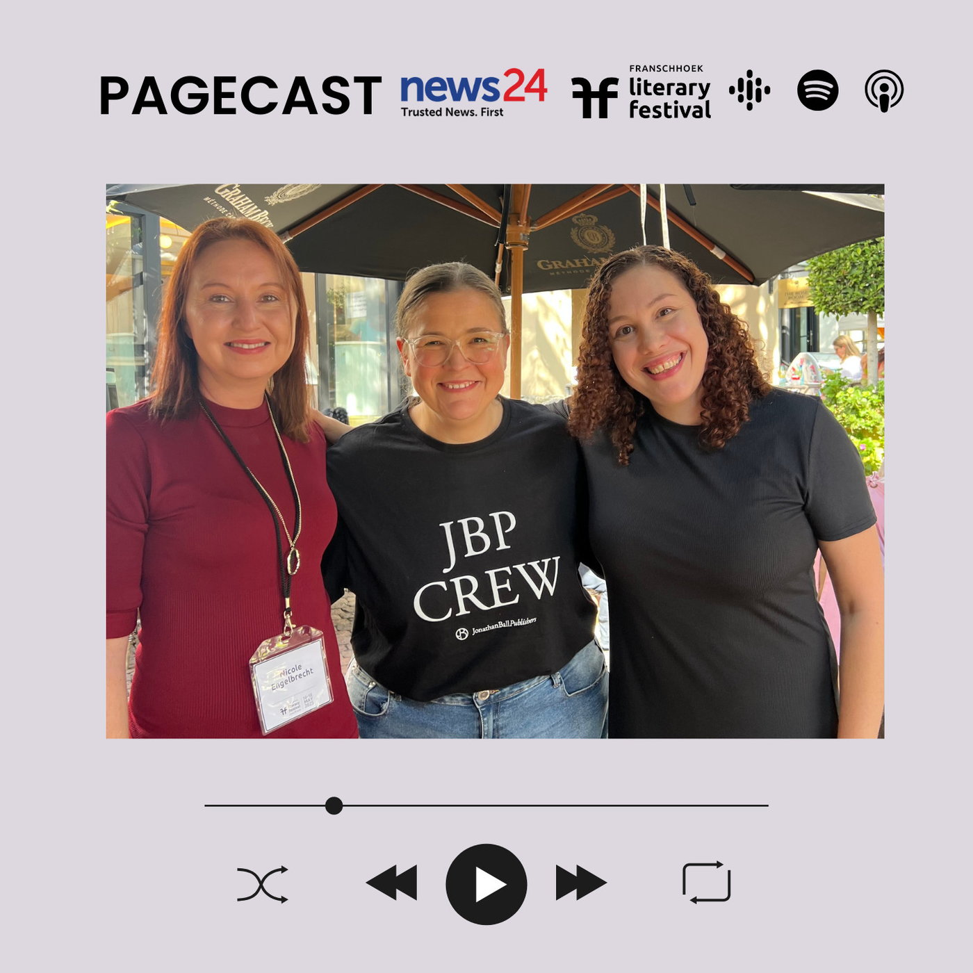 Pagecast takes Franschhoek Literary Festival 2025: “Page-Turners and Perpetrators: The Craft and Crime of True Stories”