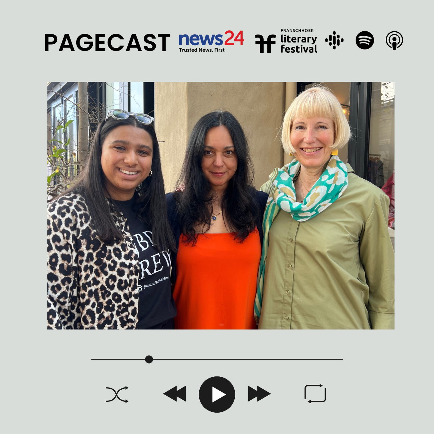Pagecast takes Franschhoek Literary Festival 2025: “Across Borders, Between Lines: Fiction from Everywhere”