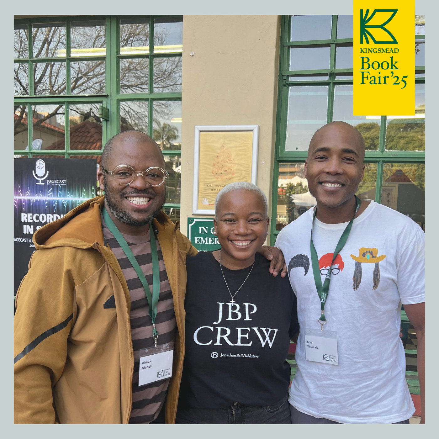 Pagecast conversations at the KBF 2025: "Stories of Identity, Justice, and Change"