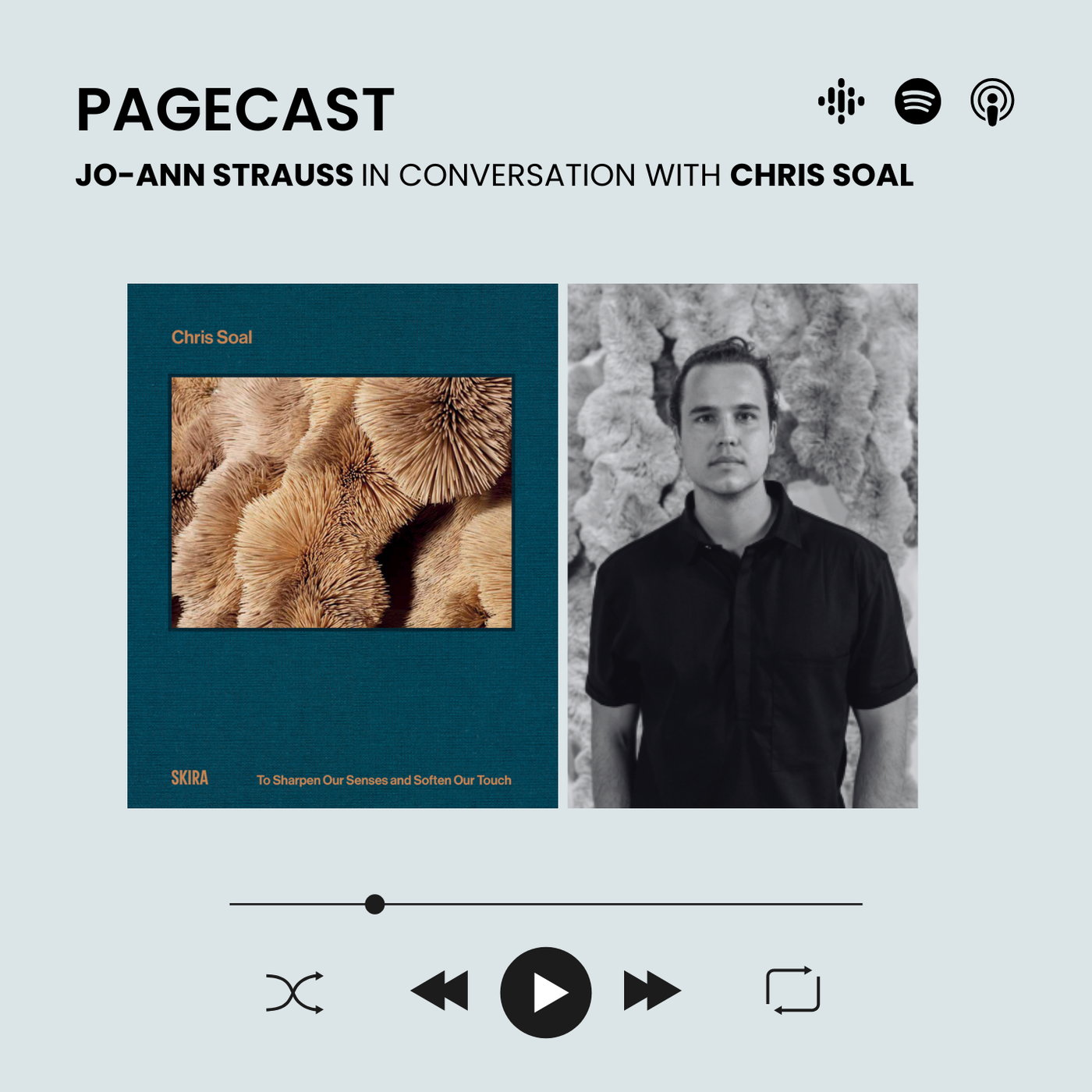 PAGECAST: To Sharpen our Senses and Soften our Touch by Chris Soal (with Jo-Ann Strauss)