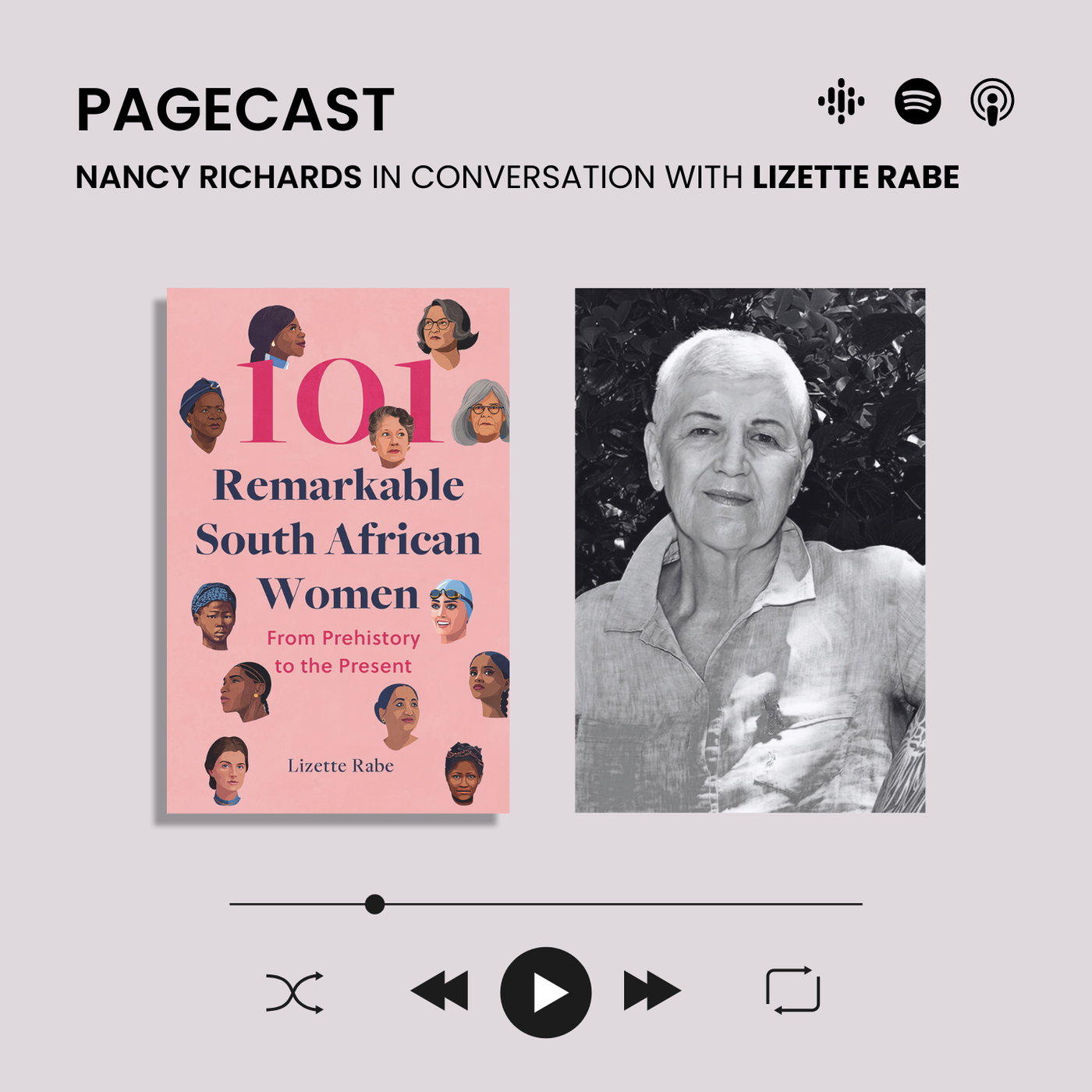 101 Remarkable South African Women by Lizette Rabe (with Nancy Richards)